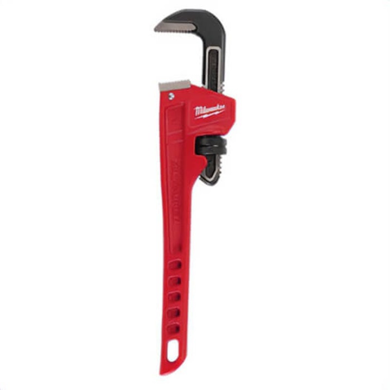 Milwaukee 48-22-7114 Steel Pipe Wrench, 14 in, 2 in Jaw Capacity