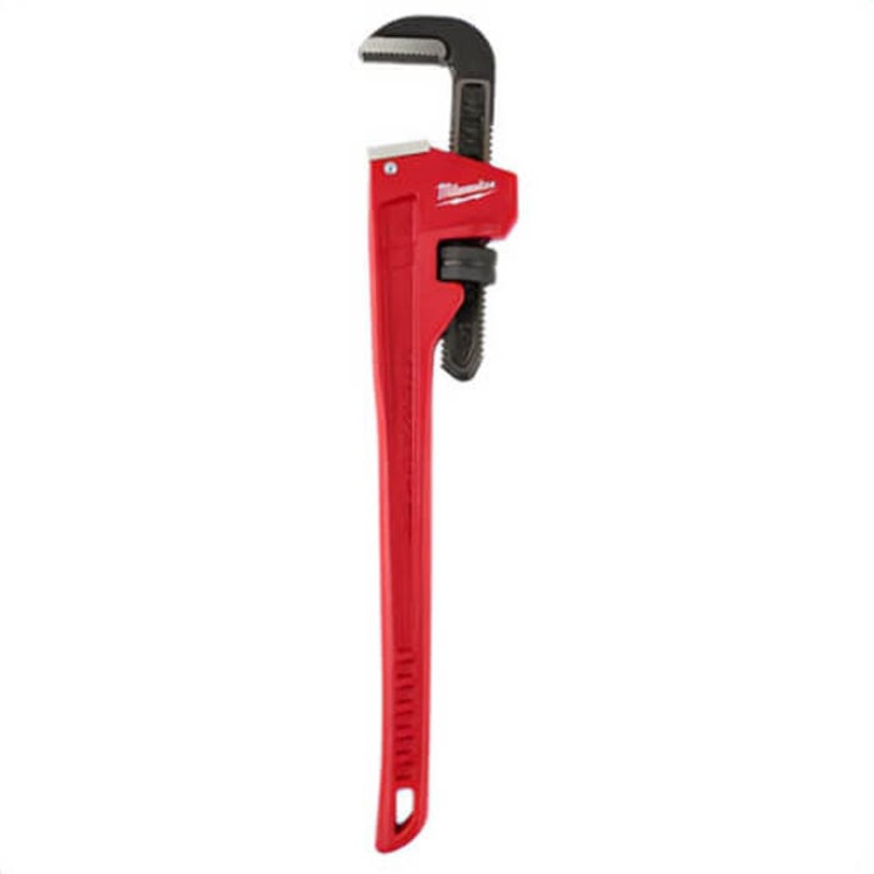 Milwaukee 48-22-7124 Steel Pipe Wrench, 24 in, 3 in Jaw Capacity
