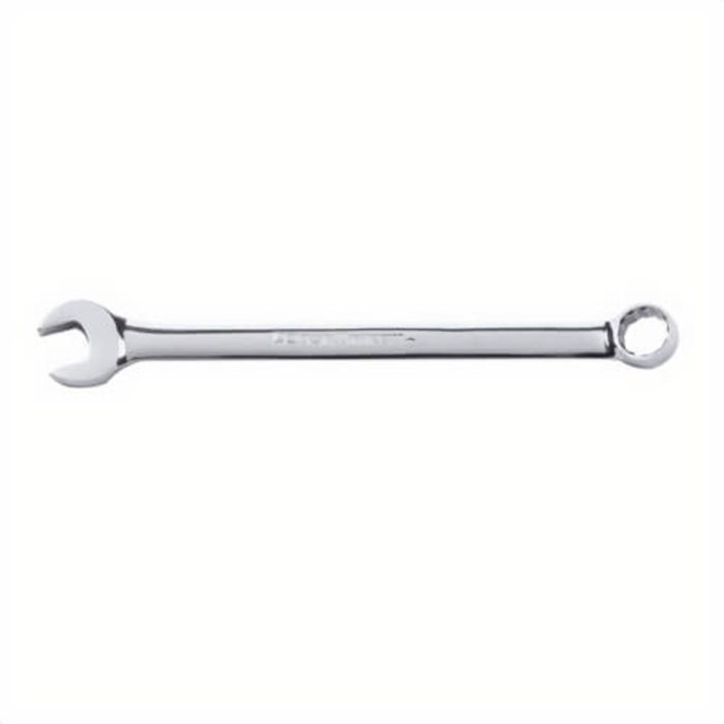 Gearwrench 81744 Long Length Open End Combination Wrench, 30 mm Wrench, 12 Points, 15 Offset, 432 mm OAL, Premium Alloy Steel
