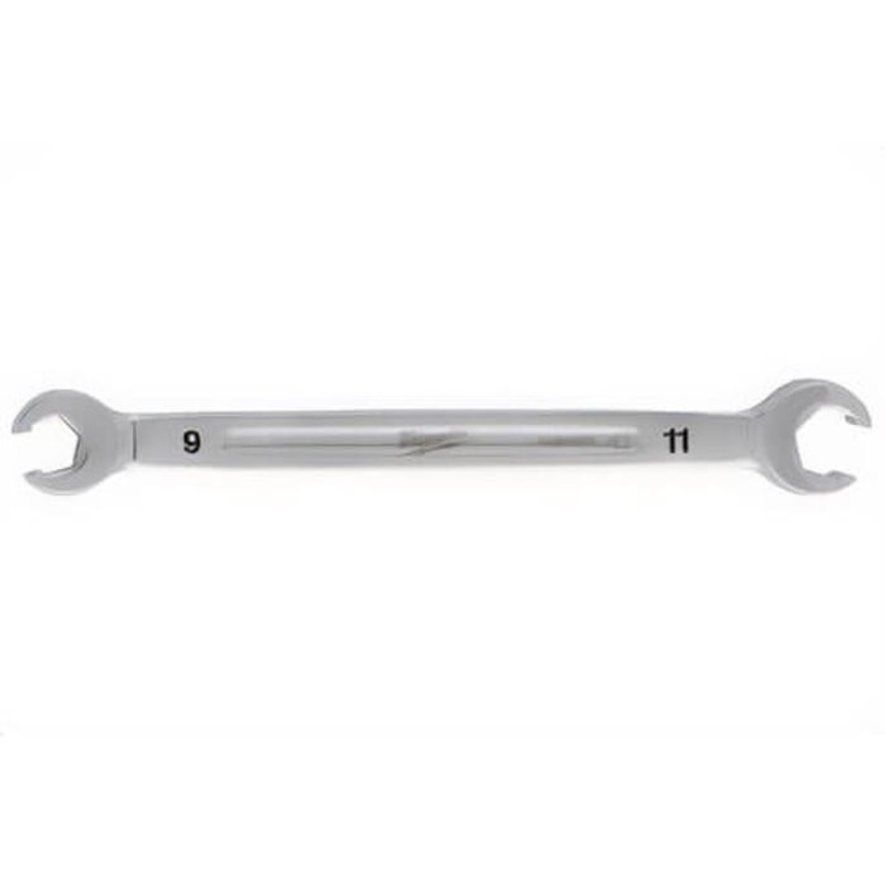 Milwaukee 45-96-8350 Double End Flare Nut Wrench, 9 mm x 11 mm