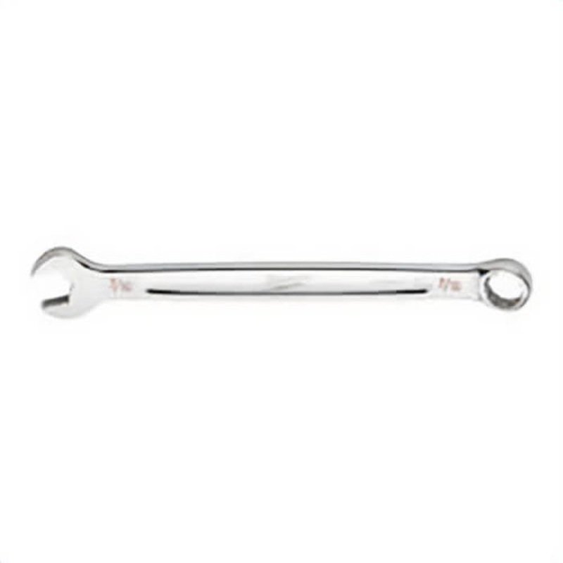 Milwaukee 45-96-9414 Standard Length Combination Wrench, 7/16 in Wrench, 12 Points, 15  Offset, 6-1/2 in OAL, Steel
