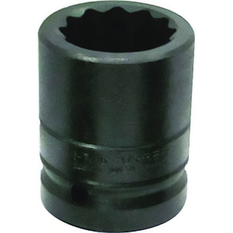 Urrea 10025T Impact Socket, 1 in, 12-Point, 1-9/16 in