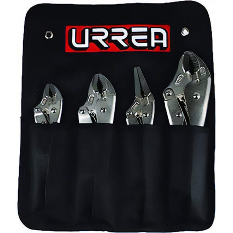 Urrea 2700LP Locking Pliers Set, 4 pc