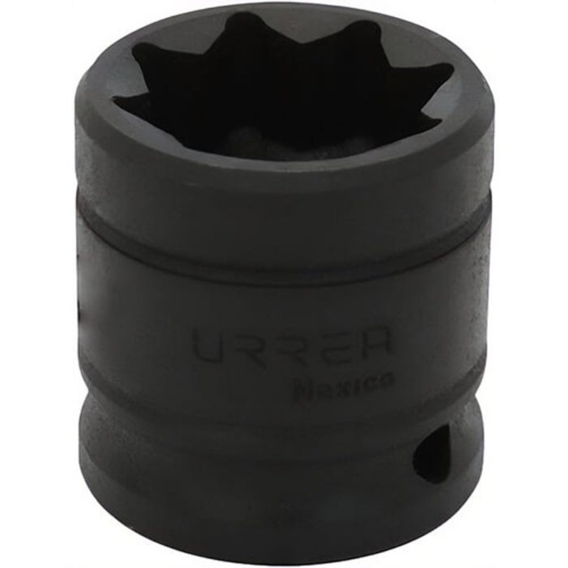 Urrea 7434S Impact Socket, 1/2 in, 8-Point, 1-1/18 in