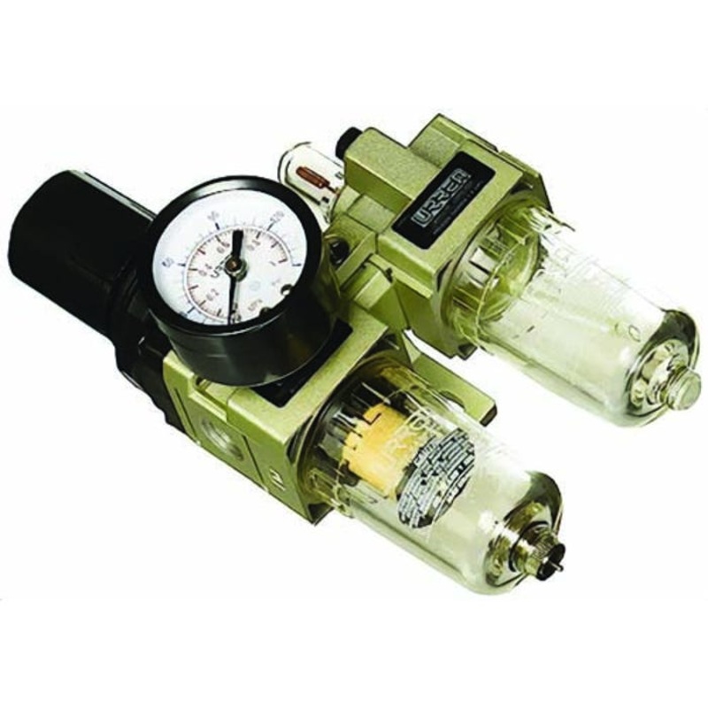 Urrea UPWL2 Air Filter, 1/4 in Regulator and Lubricator