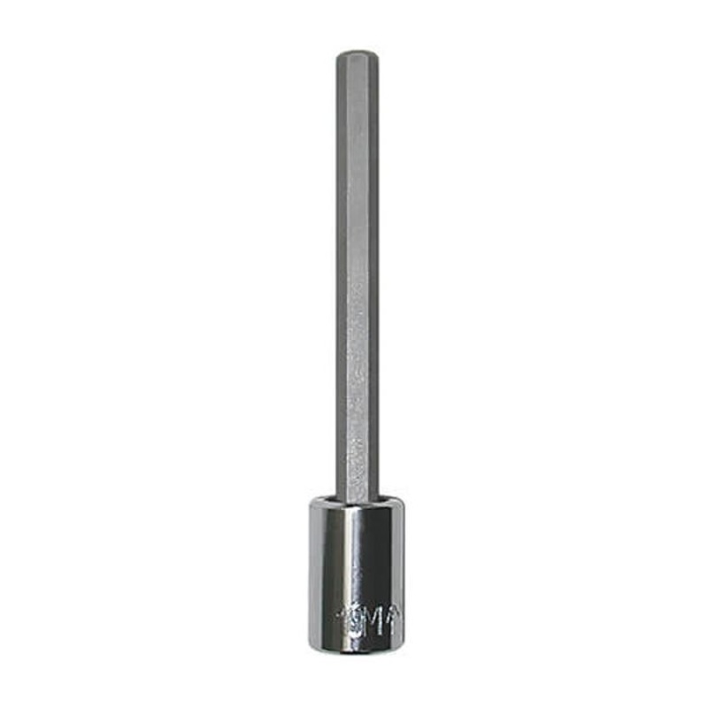 Wright 42L08 Drive Hex Bit Socket with Long, 1/2 in