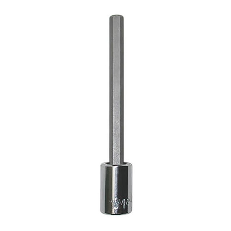 Wright 42L10 Drive Hex Bit Socket with Long, 1/2 in