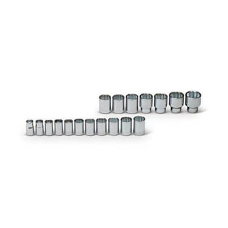 Wright 469 1/2 in Drive 18 Piece Set, 12 Point