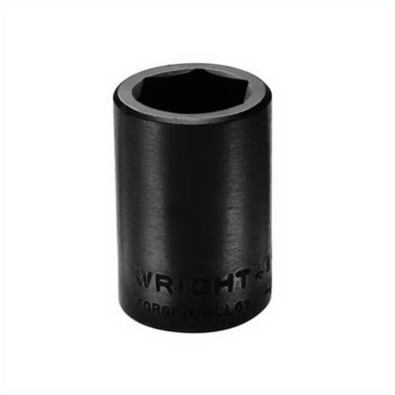 Wright 4846 Shape III Standard Length Socket, 1/2 in Square Drive, 1-7/16 in, 6 Points