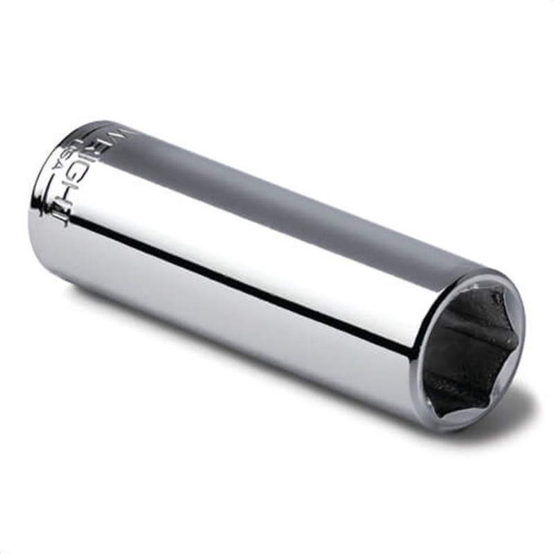 Wright 6528 6 Point Deep Socket, 7/8 in, 3/4 in Drive
