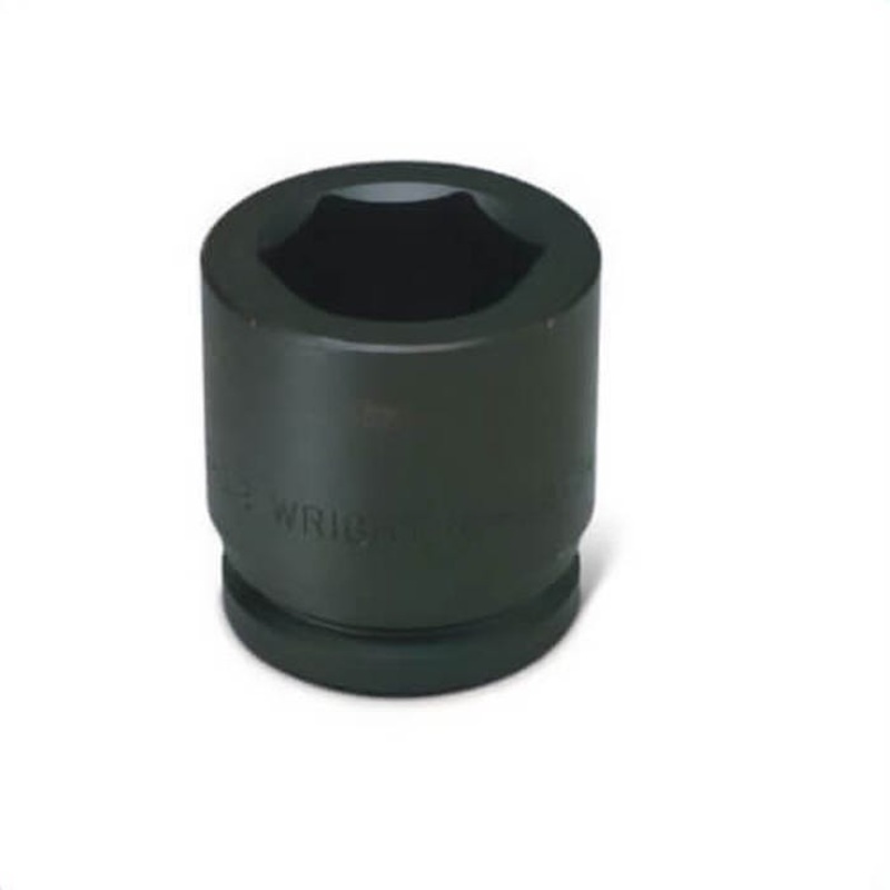 Wright 84850 Socket, Shape III Style, 1-1/2 in Drive, 3-1/8 in Impact Socket, 6 Points