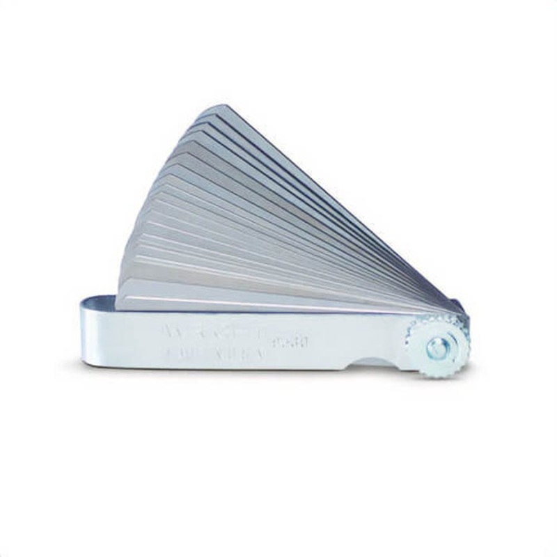 Wright 9530 Blade Master Gauge Feeler Gauge Blade Set, 25 pc