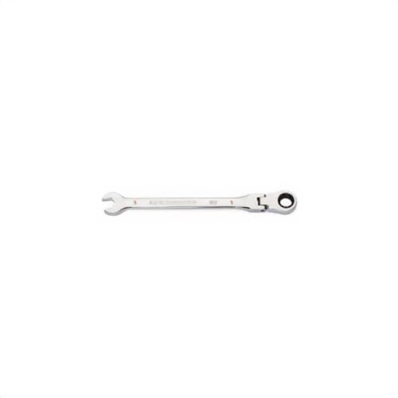 Gearwrench 86710 Combination Wrench, 10 mm Wrench, 12 Points, 15  Offset, 6.673 in OAL, Alloy Steel, Polished Chrome, ANSI/ASME