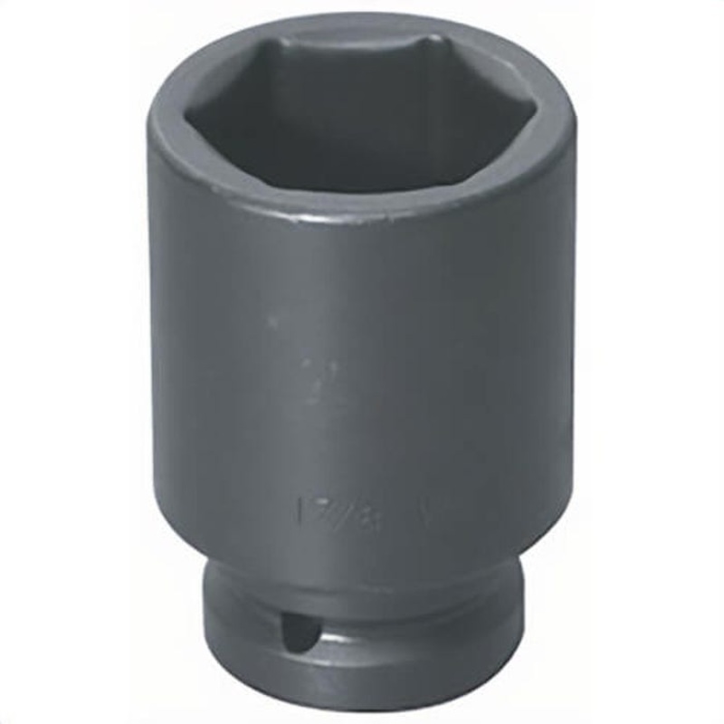 Williams 17-6100 1 Dr Deep Imp Socket, 6 pt, 3-1/8