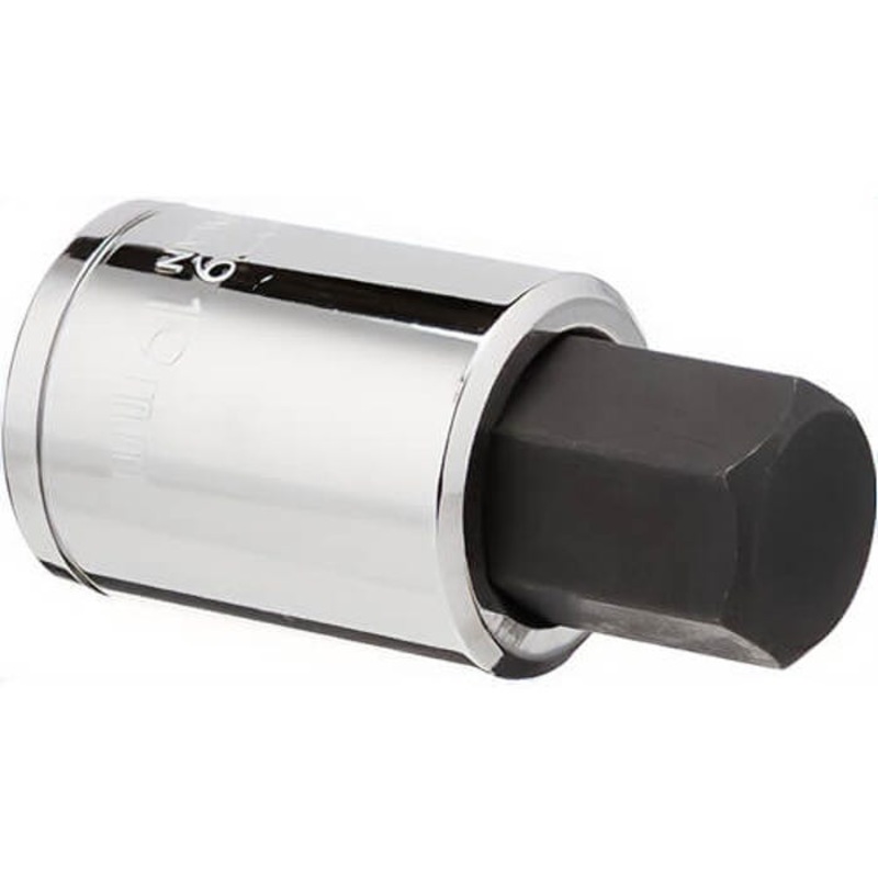 Williams 35279 1/2 in Dr Hex Bit Socket, 19 mm