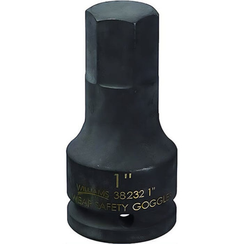 Williams 38232 Impact Hex Socket 1, 3/4 Dr