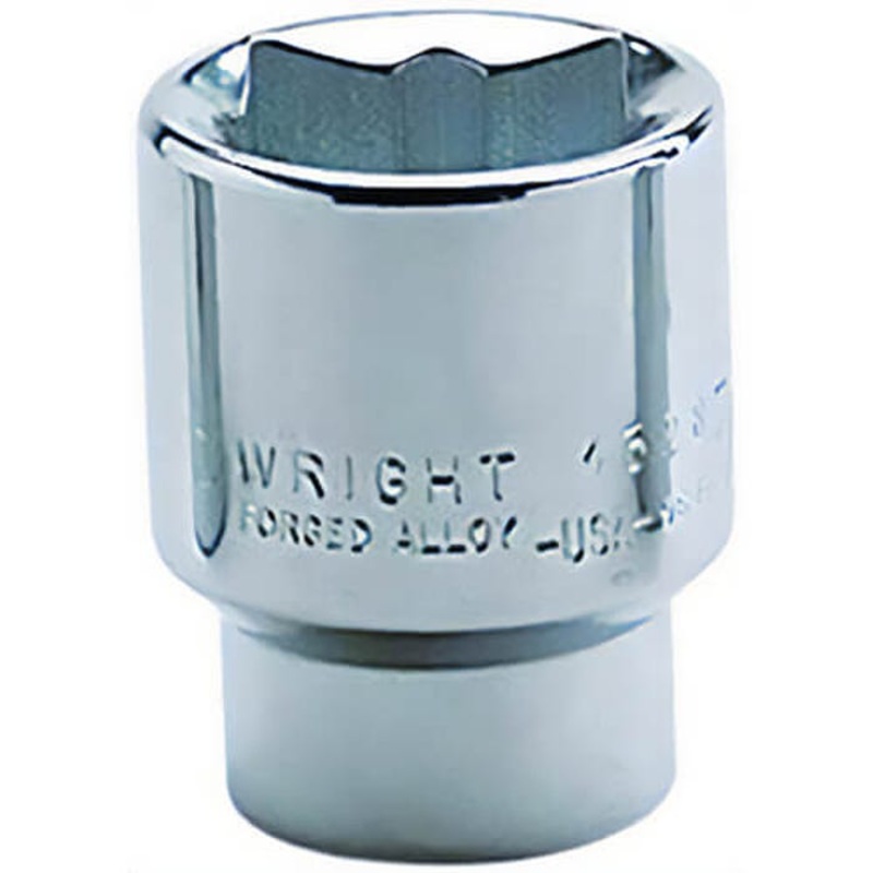 Wright 14340 1/2 in Drive 8 Point Standard Socket