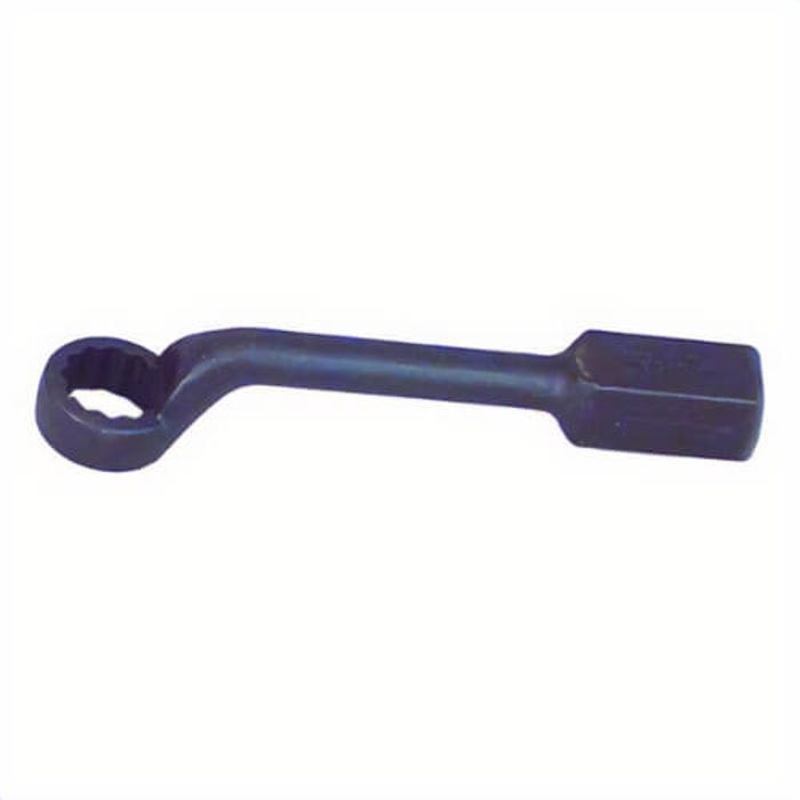 Wright 1964 Heavy Duty Striking Wrench, 2 in, 12 Points, 13 in OAL, Box End Head, 1-1/4 in Thick Box End, Industrial Black