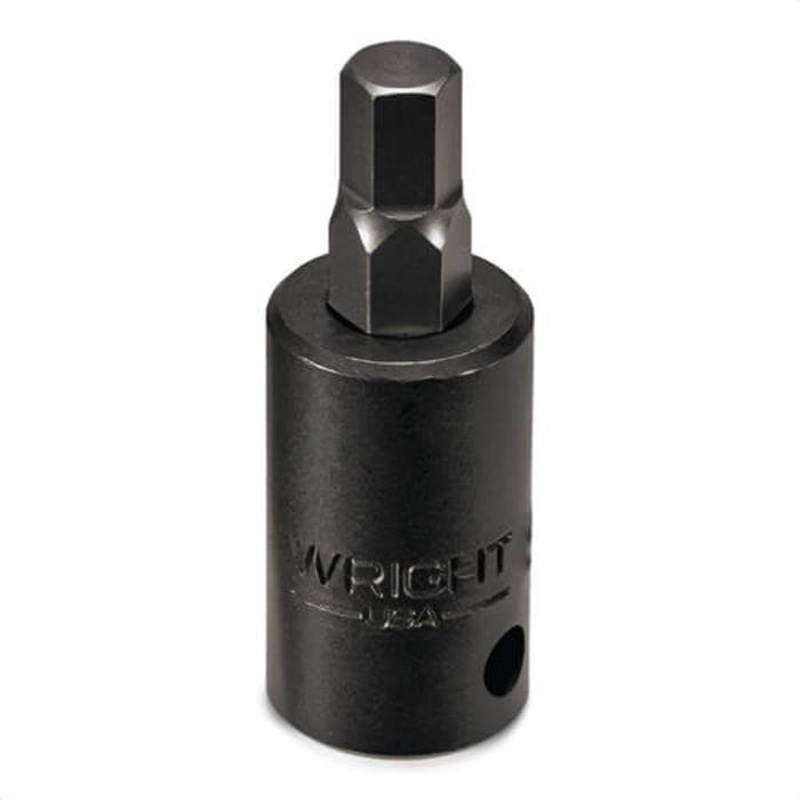 Wright 32B05 Drive Hex Bit Impact Socket, 3/8 in