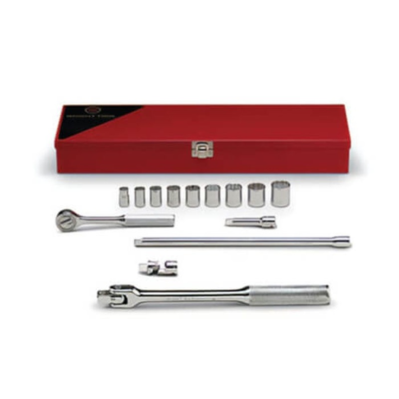 Wright 416 Tool 14 pc Set, 12-Point, 1/2 in Drive