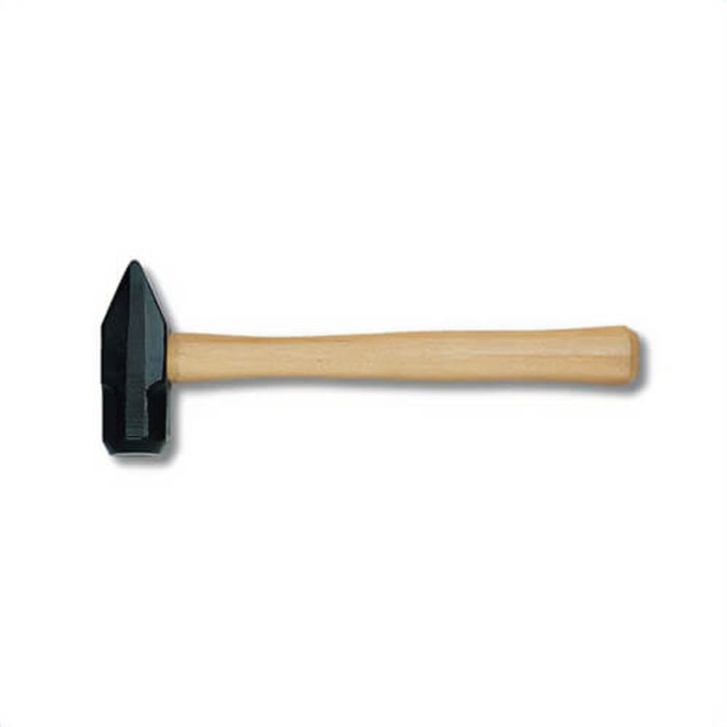 Wright 9078 Cross Pein Sledge Hammer, 15 in OAL, 3 lb Steel Head, American Hickory Handle