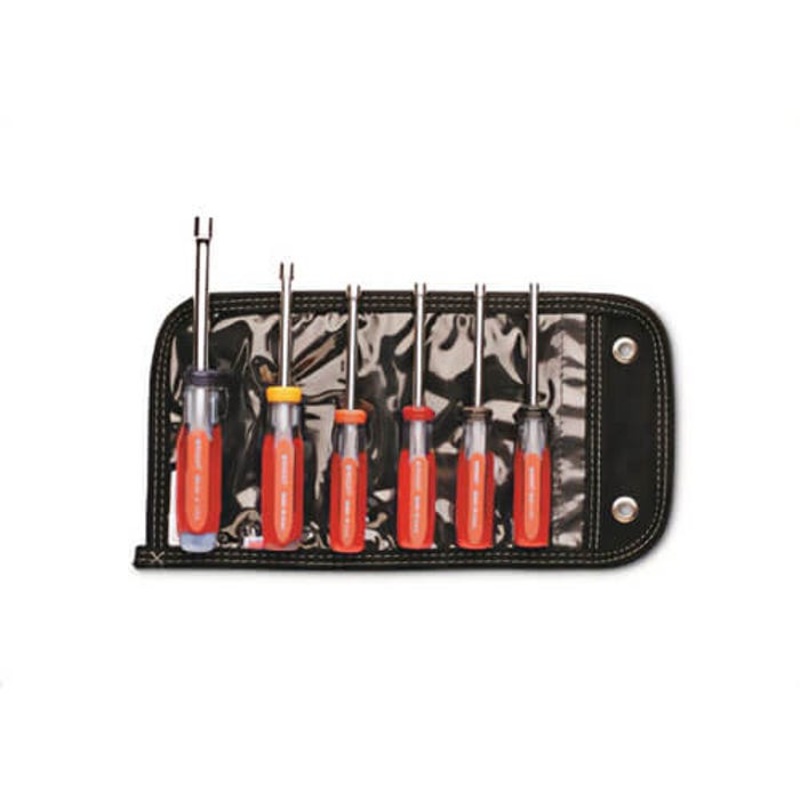 Wright 9216 Tool Nut Driver Set Metric Hollow, 6 pc