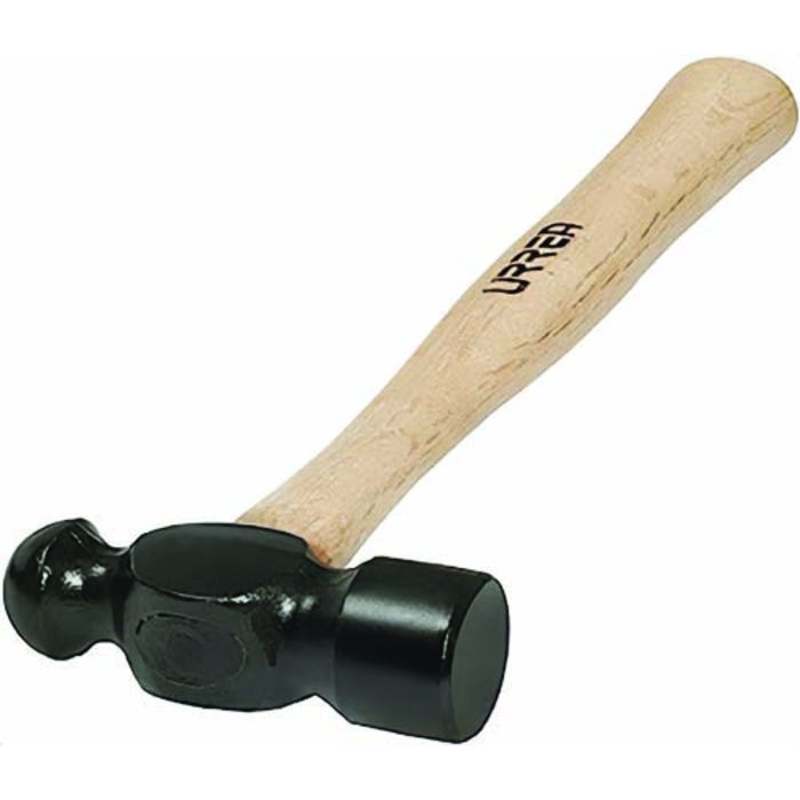 Urrea 1348PN Ball Pein Hammer, 48 oz, Black