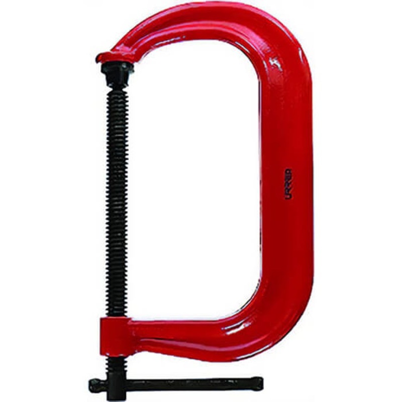 Urrea 408 C-Clamp, 8 in Forged Deep Troat