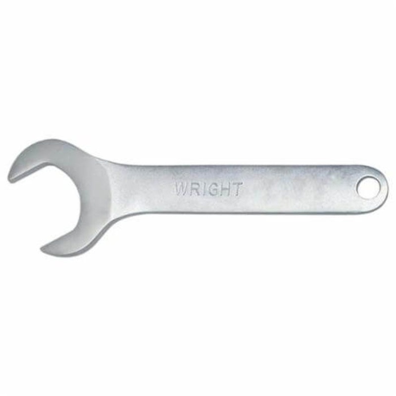 Wright 1464 Service Wrench, 2 in Wrench, ASME B107.1100, Open End Head, 30  Offset, 9 in OAL, Alloy Steel, Satin