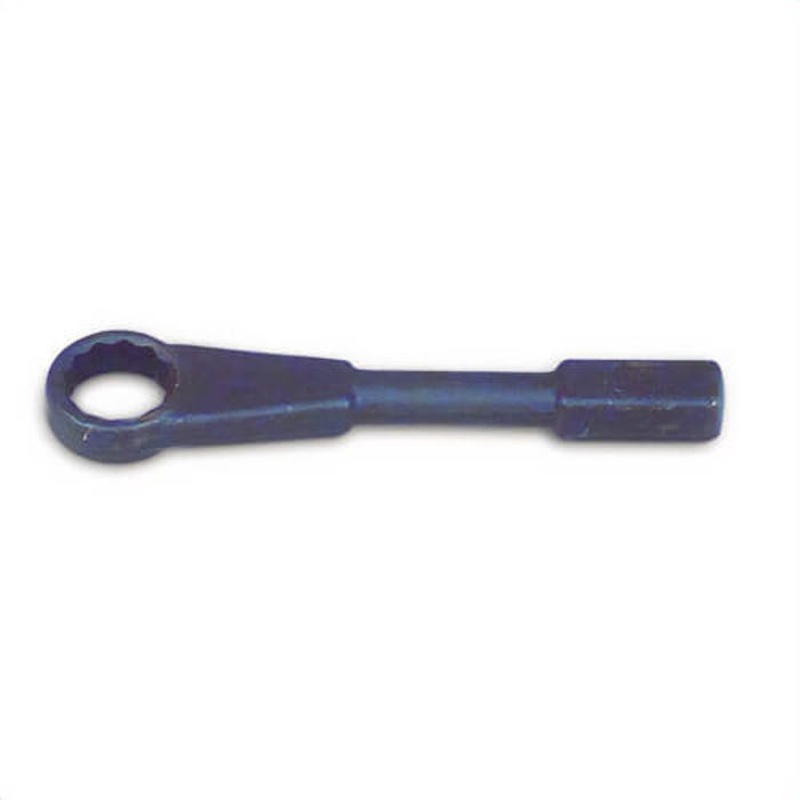 Wright 1856 Heavy Duty Striking Face Box Wrench, 1-3/4 in, ASME B107.410, 12 Points, Box End Head, 1-1/8 in Thick Box End, 11-5/16 in OAL, Black Oxide