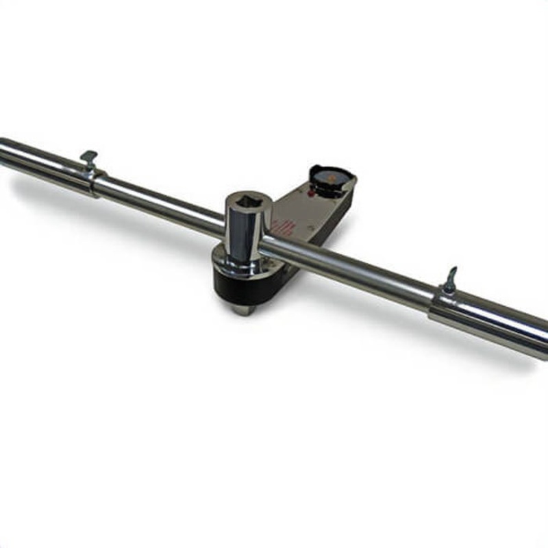 Wright 4470 Dual Scale dial Torque Wrench, 1/2 in Drive, 35 to 175 ft-lb/47 to 237 Nm, Fixed Head, 21.75 in OAL