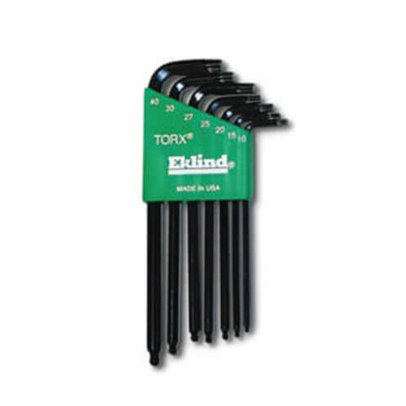 Wright 9E10007 Tool Ballstar Torx Long Arm L-Key, 7 pc