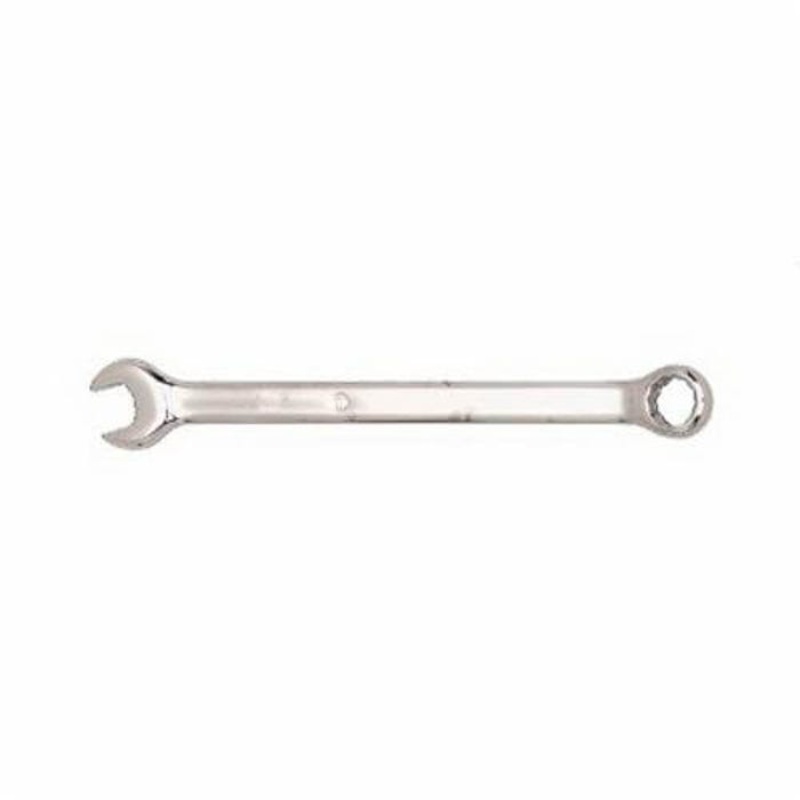 WrightGrip 1218 Combination Wrench, 9/16 in, 12 Points, 15  Offset, 7-15/16 in OAL, Full Polished, ASME B107.100