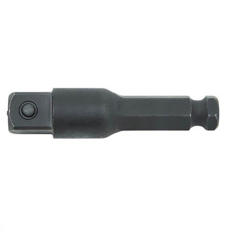 Klein NRHDA4 Single-Ended Impact Socket Adapter, 7/16 in Drive, 2-3/4 in OAL