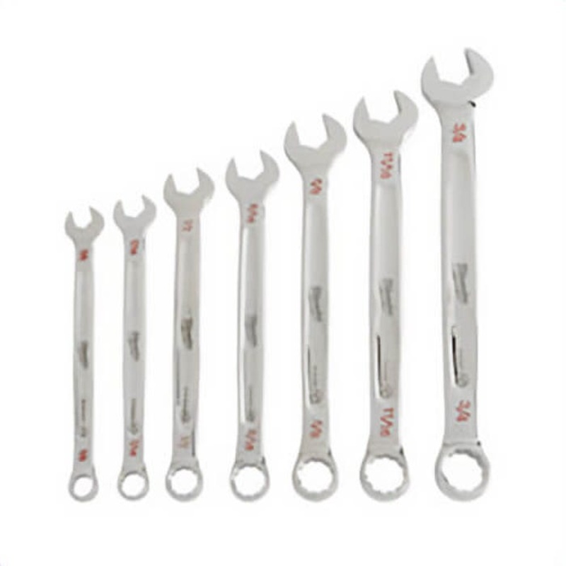 Milwaukee 48-22-9407 Combination Wrench Set, 7 pc