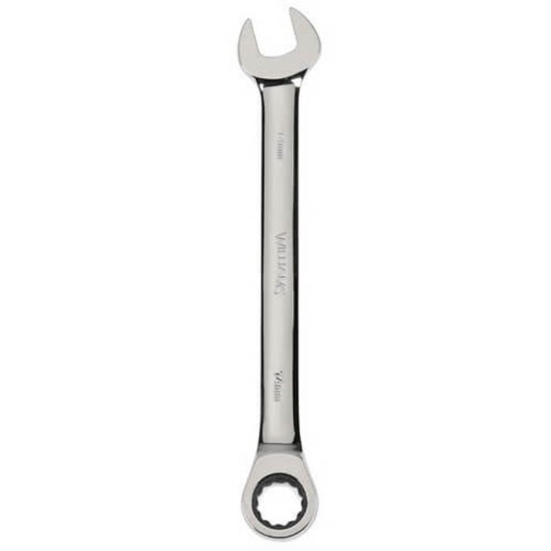 Williams JHW1230MNRC Combination Wrench, Metric, 30 mm Wrench Opening, 12 Points, 72 Geared Teeth, 2-1/2 in Open End Width