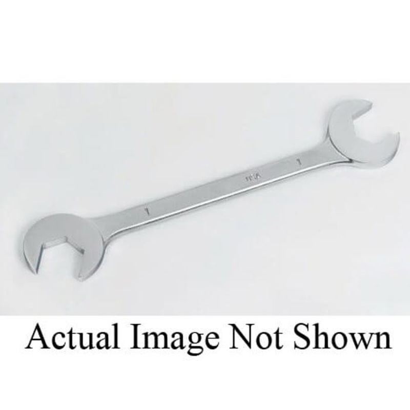 Williams JHW3752 Open End Wrench, Imperial, 1-5/8 in Wrench Opening, 15-3/4 in OAL, 45 Offset, 3-13/64 in Open End Width
