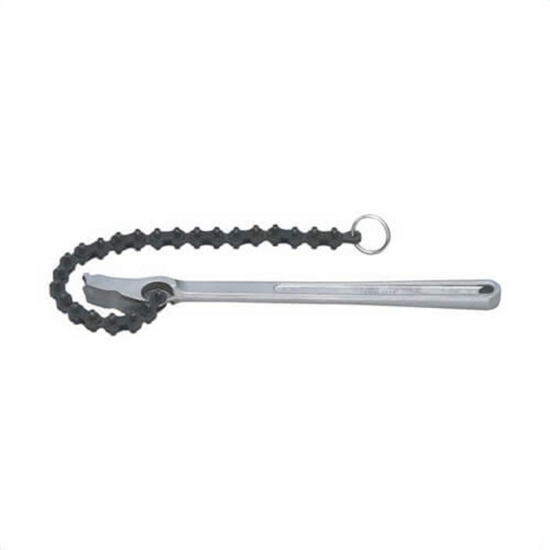 Williams Pipe Chain Wrench, 3/8 to 4 in Pipe, 15 in Chain Length