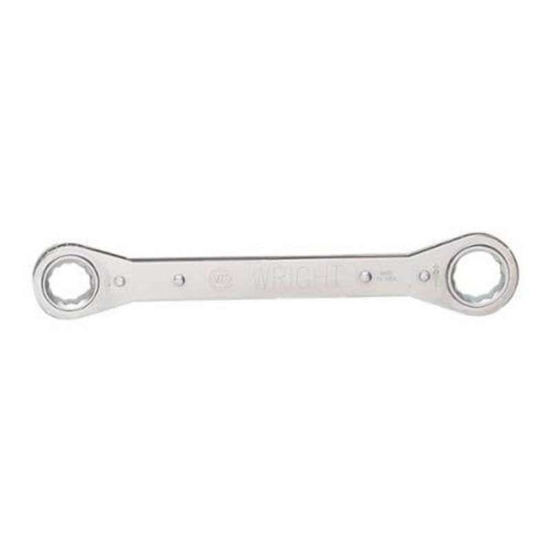 Wright 9386 Box End Wrench, 3/4 x 7/8 in Wrench, 12 Points, 9-1/4 in OAL