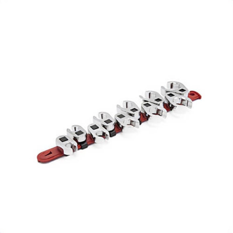 Crescent CCFWS0N Wrench Set, Regular, Imperial, 3/8 to 15/16 in, 10 pc, 3/8 in Square Drive, Flare Nut, Crestoloy Alloy Steel
