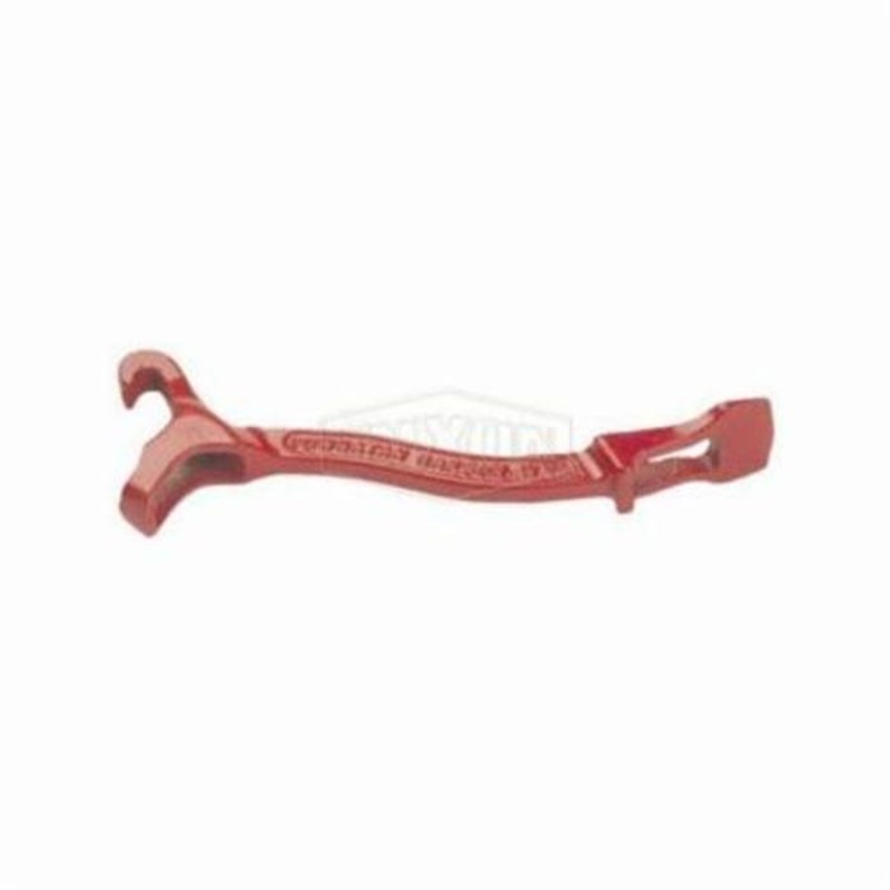 Dixon 233 Universal Wrench, 11-3/4 in OAL, Iron, Epoxy Painted