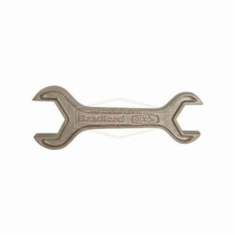 Dixon Hex Wrench, Double Sided, 1-1/2 x 1 in Tip, Aluminum Blade