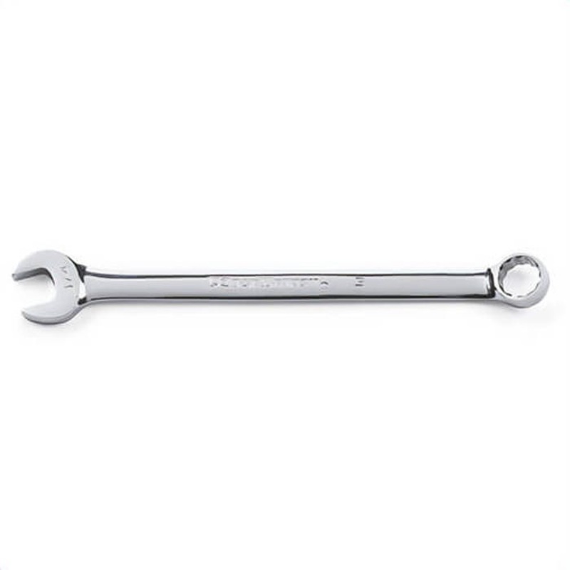 GearWrench 81817 Combination Wrench, Long Pattern, Imperial, Non-Ratcheting Wrench Type, 1-7/16 in Wrench Opening, 12 Points