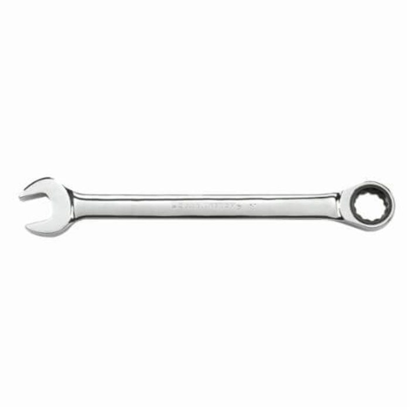 GearWrench 9050D Combination Wrench, Jumbo Open End Regular Length, Imperial, Standard Ratcheting Wrench, 1-3/4 in Wrench Opening