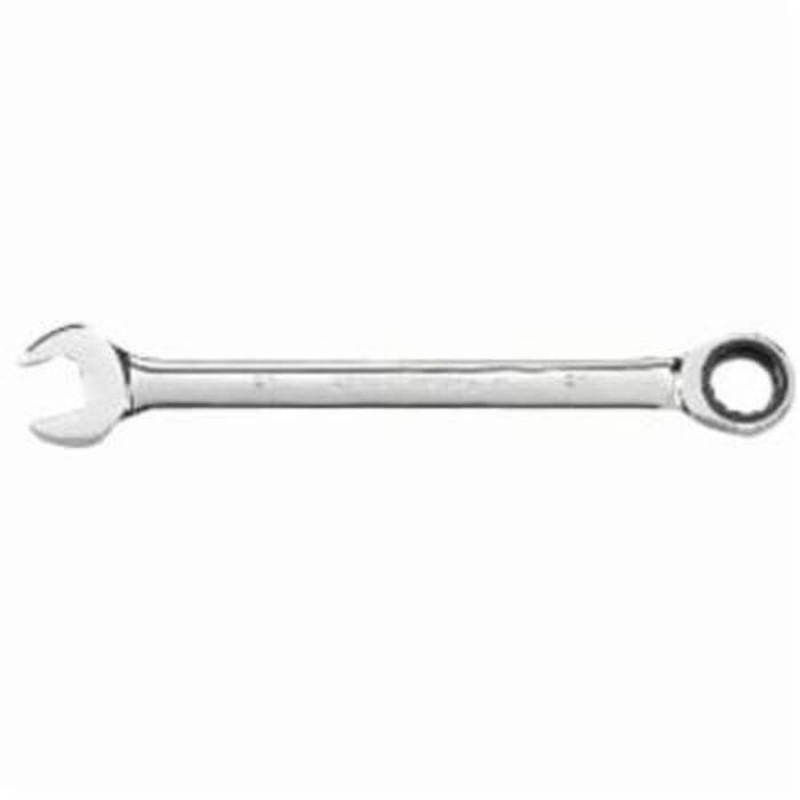 GearWrench 9054D Combination Wrench, Jumbo Open End Regular Length, Imperial, Standard Ratcheting Wrench, 1-7/8 in Wrench Opening