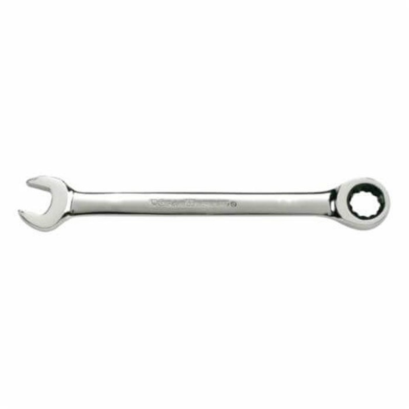 GearWrench 9132 Combination Wrench, Open End Regular Length, Metric, Standard Ratcheting Wrench, 32 mm Wrench Opening, 12 Points