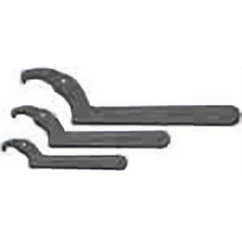 Williams 472 1-1/4 in -3 in Spanner Wrench Adjustable Hook