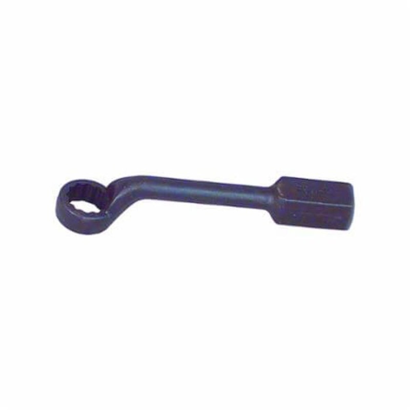 Wright 19112 Heavy Duty Striking Wrench, 3-1/2 in, 12 Points, 18 in OAL, Box End Head, 2-3/8 in Thick Box End, Industrial Black