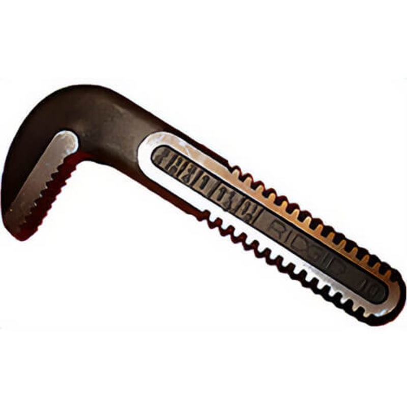Ridgid 32490 Hook Jaw, for Use with Model 14 1/8 to 2 in Offset Wrench