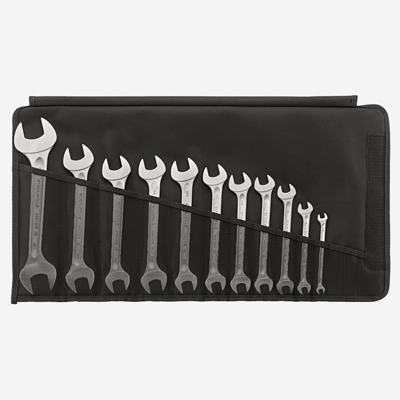 Stahlwille MOTOR 10a/11 Double Open-Ended Spanner Set, SAE, 1/4" - 1 5/16